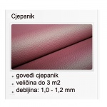 Koža goveđi cjepanik